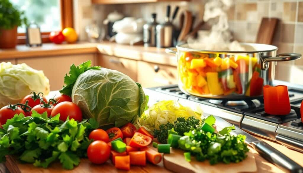Weight Watchers Cabbage Soup Preparation