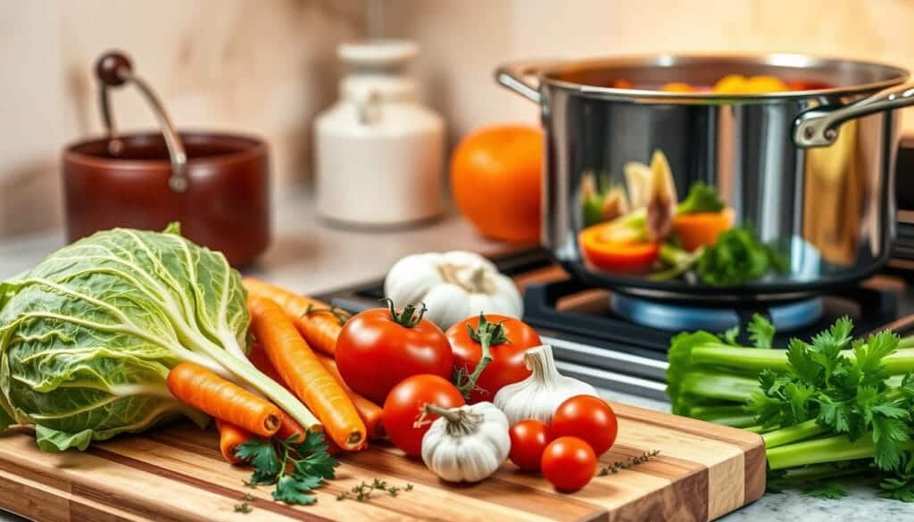 Weight Watchers Cabbage Soup Preparation