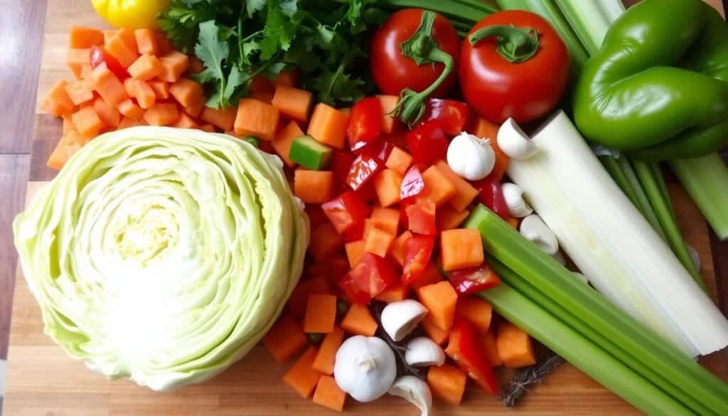 Weight Watchers Cabbage Vegetable Soup Ingredients